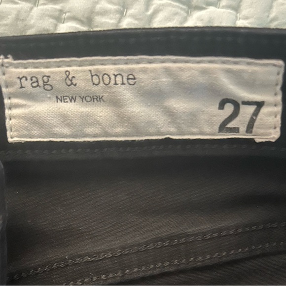 COPY - rag & bone Nina High Rise Ankle Skinny Jeans in black- Size 27- NWOT. Ne… - Picture 9 of 11